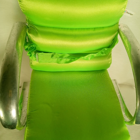 Fits American Girl Salon Beauty Chair for 18” Dolls Neon Fabric Moves Up & Down - Picture 2 of 11